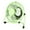 Green, variant on Topboutique Small USB Desk Fan Mini Metal Fan Design Electric Portable Air Circulator Angle Adjustable Quiet Operation for Table Desktop Home Office Travel