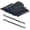 2 Inch Curved Black, variant on 100 Pcs 2 Inch U Shaped Silver Grey Hair Pins for Women, Non-slip Twisted Bobby Pins, Durable Metal Styling Clips with Case