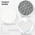 thumbnail image 5 of Chicken Wire Fencing, Outdoor Anti-Rust Hexagonal Galvanized Animal Fencing, DIY Mesh Props for Home Decorations& Artifacts, 15.7 Inches x 23.0 Ft, 5 of 7