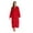 Red, variant on Just Love Textured Plush Zipper Lounger Robe for Women (Mint, 3X)