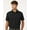 Black, variant on AllPro 41SP0 Pro-Flex Sorona Stretch Polo-Black-XS