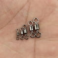 thumbnail image 3 of stanreset 251pcs Connector Rolling Swivel Bearing Connectors High Strength Ball Clips Lure Swivel Accessories Set Equipment, 3 of 8