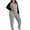 Gray, variant on Bixock Maternity Pajamas Sets Long Sleeve Tops and Pants Set 2 Piece Loungewear Set Soft Breathable Plus Size Women Pajamas Set Maternity Clothings