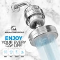 thumbnail image 4 of Alcachofa de ducha AquaHomeGroup Luxury Filtered con 2 cartuchos, 4 of 7