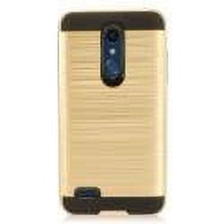 GSA Brushed Hybrid Gold Case For LG K30, K10 2018, Phoenix Plus, Harmony2