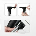 thumbnail image 6 of Cheers.US Bike Pump Mini Portable Stainless Steel Multifunction Bicycle Tire Pump Tool Set Universal for Road Bike Mountain Bike Balls Inflator for Basketball Football, 6 of 7