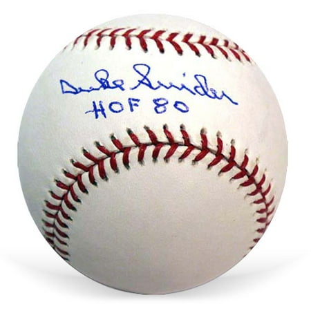 Duke Snider Autographed "HOF" Baseball