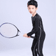 thumbnail image 1 of Ropa ajustada para niños Ropa de entrenamiento Ropa de fitness para niños Ropa deportiva de manga larga para baloncesto Ropa de secado rápido Traje de fútbol Primavera, 1 of 3