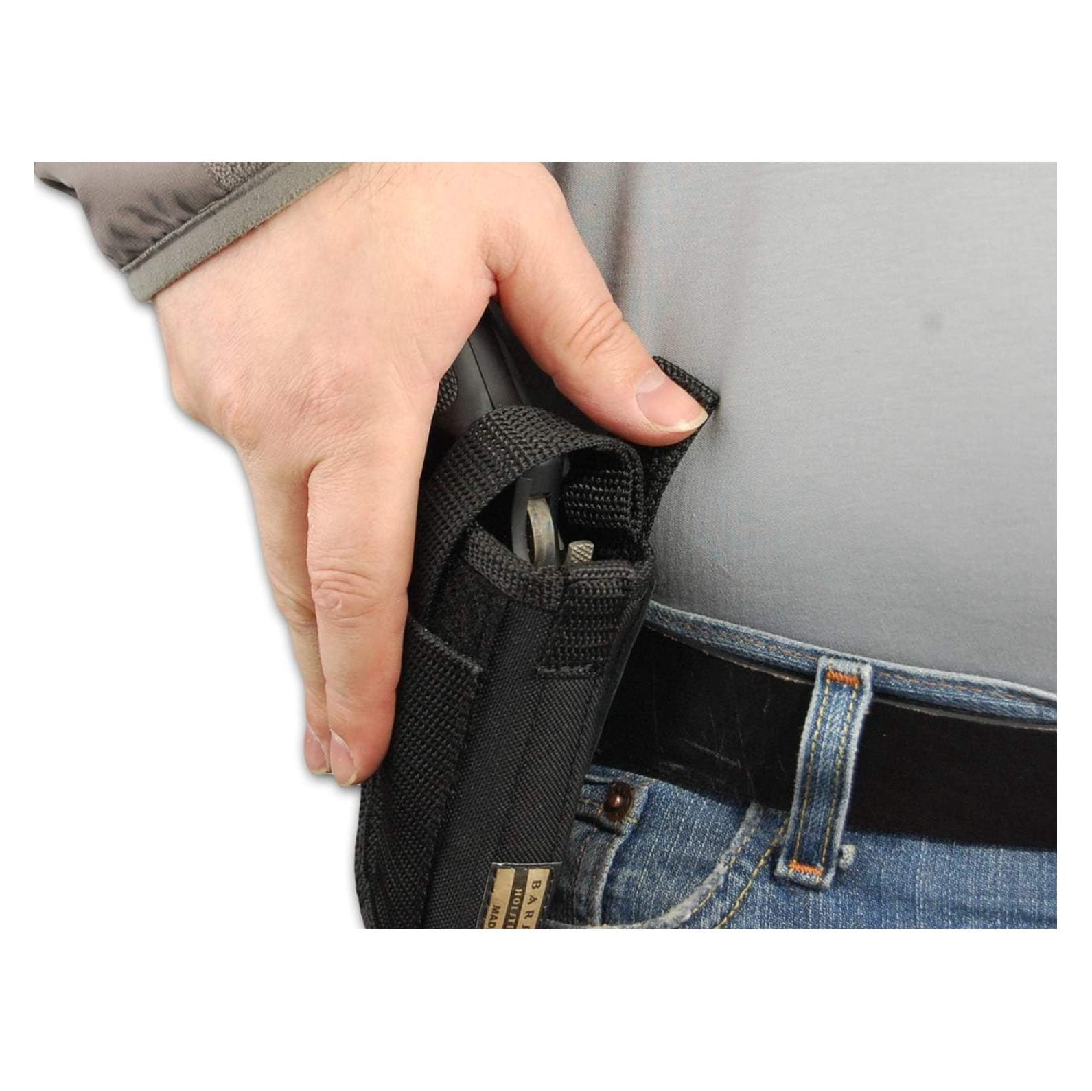 New OWB Holster + Speed-Loader Pouch for 2", Snub-Nose .38 .357 Revolvers