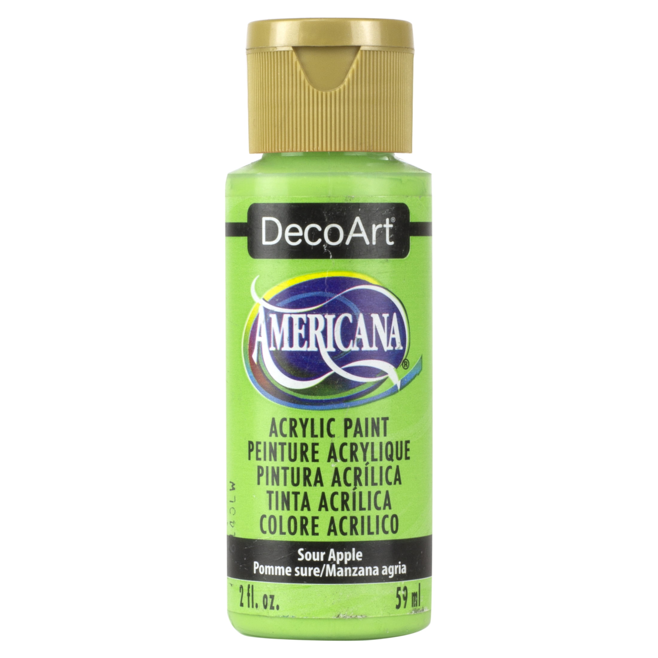 DecoArt Americana Acrylic Paint, 2 oz., Sour Apple