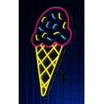 thumbnail image 2 of Ice Cream Neon Sign, Ice Cream Parlor Sign Decor, 2 of 4