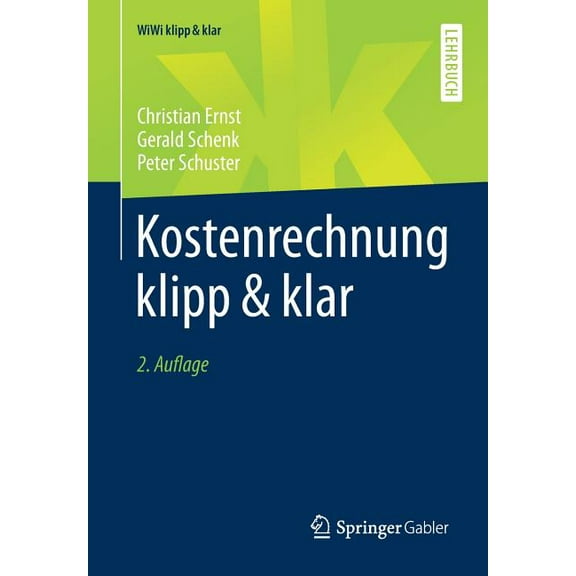 Wiwi Klipp & Klar Kostenrechnung Klipp & Klar, (Paperback)