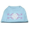 Pink Snowflake Swirls Screenprint Shirts Baby Blue L (14)