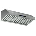 thumbnail image 2 of Forno Palazzo 48-Inch Wall Mounted Range Hood, Stainless Steel, Heavy Duty Baffle Filters, Remote Control, 2 of 5