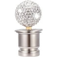 thumbnail image 1 of Crystal Car Cigarette Lighter Bling Rhinestone Car Cigarette Lighter 12V, Fits Most Vehicles, White, 1 of 8