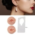 thumbnail image 1 of Modèle d'Oreille en Silicone, Modèle d'Oreille Humaine à Structure Douce, pour la Pratique de Simulation d'Affichage, Affichage de Bijoux, 1 of 8
