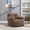 Coffee, variant on 39" Soft Teddy Fabric Bean Bag Chair, Lazy Sofa With Memory Foam Filled, Lounge Chair With Ergonomic Support For Living Room, Ivory