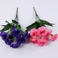 thumbnail image 7 of WFPLHFT Mother's Day Gift Carnations Artificial Flowers, 15 inch Silk UV Resistant Artificial Flowers for Home Wedding Decoration Fake Flowers, 7 of 7