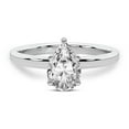 thumbnail image 5 of IGI Certified 4 Carat Pear Shape Lab Grown Diamond Engagement Ring | 14K White Gold | Solitaire Diamond Ring | FG-VS1-VS2 Quality Friendly Diamonds, 5 of 7