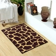 thumbnail image 3 of Furnish My Place Giraffe Tall Order Area Rug, Animal Print Area Rug, Pet-Friendly Rug, Baby Nursery Mat, Indoor Area Rug, Perfect for Living Room, Playroom, 1.5' x 2.25' Rectangle - Set of 3, 3 of 5
