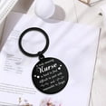 thumbnail image 5 of Nurse Appreciation Gifts - Thank You Keychain for Nurse Week Retirement Graduation, Metal Engraved Key Chain, 5 of 5