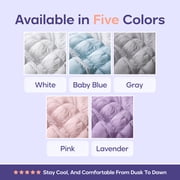 Mellow White Puff Pillow Standard