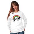 thumbnail image 3 of Cute But Crazy Sarcastic Funny Gym Women Plus Size Crewneck Sweatshirt Brisco Brands 4X, 3 of 5