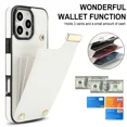 thumbnail image 5 of Wallet style phone case suitable for Samsung A20/A30 with screen protector and leather wallet credit card slot phone case, 5 of 5