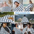 thumbnail image 5 of Navy Blue Anchor Nautical Cooling Blanket,Lightweight Breathable Summer Throw Blanket with Double Sided Cold Effect,Coastal Ocean Summer Beach Picnic Blankets Bed Sheet for Hot Sleepers 60"x80", 5 of 8