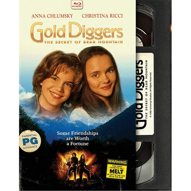 Gold Diggers The Secret of Bear Mountain (Retro VHS Packaging) (Bluray)
