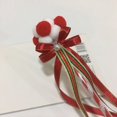 thumbnail image 2 of Cat Teaser Wand Plush Tassel Interactive Bowknot Cat Ball Wand Cat Toy with Bell, 2 of 10