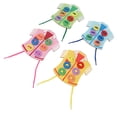 thumbnail image 4 of Juguete con cordones de madera percepción del color juguete para enhebrar estilo de ropa colores surtidos para la educación ANGGREK Otros, 4 of 8