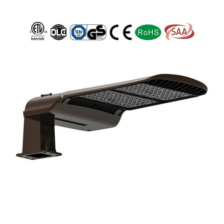 

KAWELL LED Parking Lot Lights 200W 26000lm Outdoor LED Flood Lights 5000K IP65 LED Shoebox Lights Arm Mount for Square Pole Commercial Street Area Lighting for Stadium Roadways Street Yard