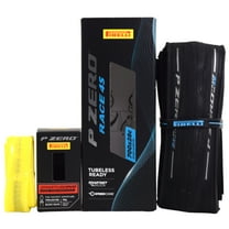 Pirelli P ZERO Race 4S 28-622 Road Bicycle Tire (700x28)   SmarTUBE EVO 25/28-622 Presta 60mm - 1 Pack