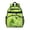 Geometric Triangle Green-1, variant on Geometric Circle Pink Pattern Backpack for School, Cute School Bag with Adjustable Shoulder Straps and Padded Back, 15.25"x11.5"x5.25"