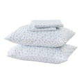 thumbnail image 3 of Great Bay Home Coastal Inspired Microfiber Sheet Set (Full, Starfish - Blue), 3 of 9