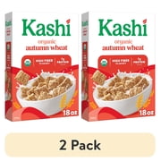(2 pack) Kashi Autumn Wheat Breakfast Cereal, Organic, 18 oz