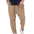 thumbnail image 2 of Pants Men's Bootcut Dress Pants Pockets Men's Summer Trendy Plus Size Breathable Solid Color Sports Casual Pants Khaki Xl, 2 of 5