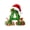 A, variant on Acrylic Alphabet Christmas Ornament, Individual Letter Hanging Decoration for Holiday Tree, Personalized Initial Pendant for Indoor Home Decor