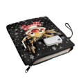 thumbnail image 3 of HELLHERO Book Cover Sleeve Pouch with Handle for Fater Zipper Pouch Storage & Portability for Hardcover Notebook Bible Journal Textbooks Paperbacks, 3 of 8