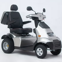 S4 4 Wheel Electric Vehicle by Afikim-20" Width Seat-450 lbs-9.3 mph-Silver