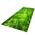 thumbnail image 3 of kurtrusly Digital Printed 3D Floor Mat Runner Non-slip Area Rug Carpet Green Leaves 1Set, 3 of 6