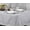 Silver, variant on Kashi Home Stone Beige Tablecloth 60"X102", Decorative Fabric Tablecloth for Gathering, Buffet Table, Parties, Holiday Dinner, Wedding & More