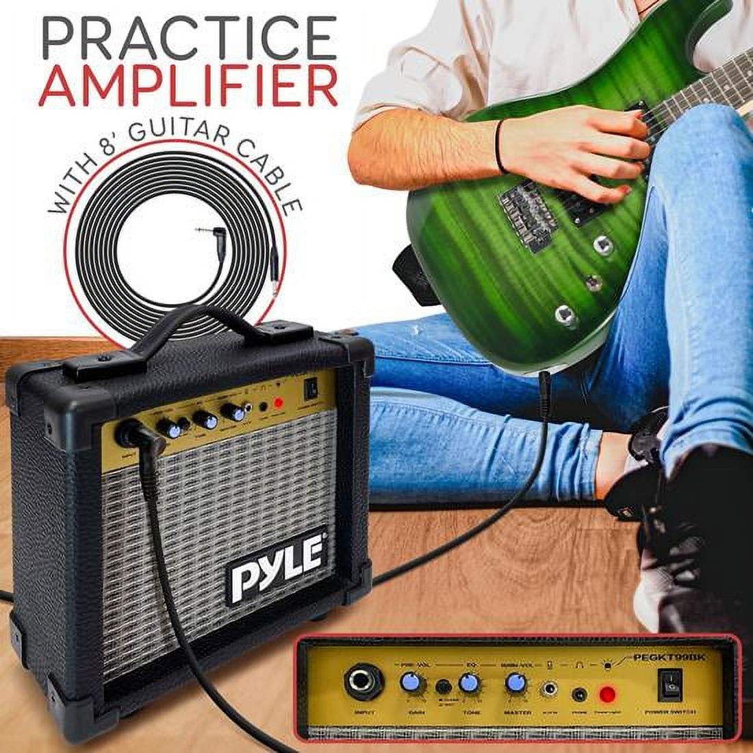 Pyle Electric Guitar Kit with Amp