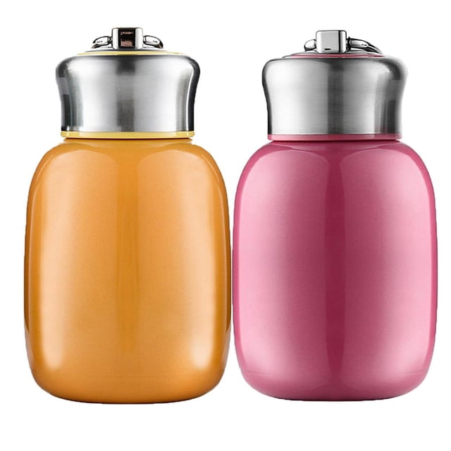 2 Unidads Frascos Térmicos de Bebidas Taza de con Aislamiento para Camping Viajes