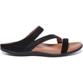 thumbnail image 2 of Strive Trio Women's Strappy Leather Sandal In Black Size 7.5/8, 2 of 6