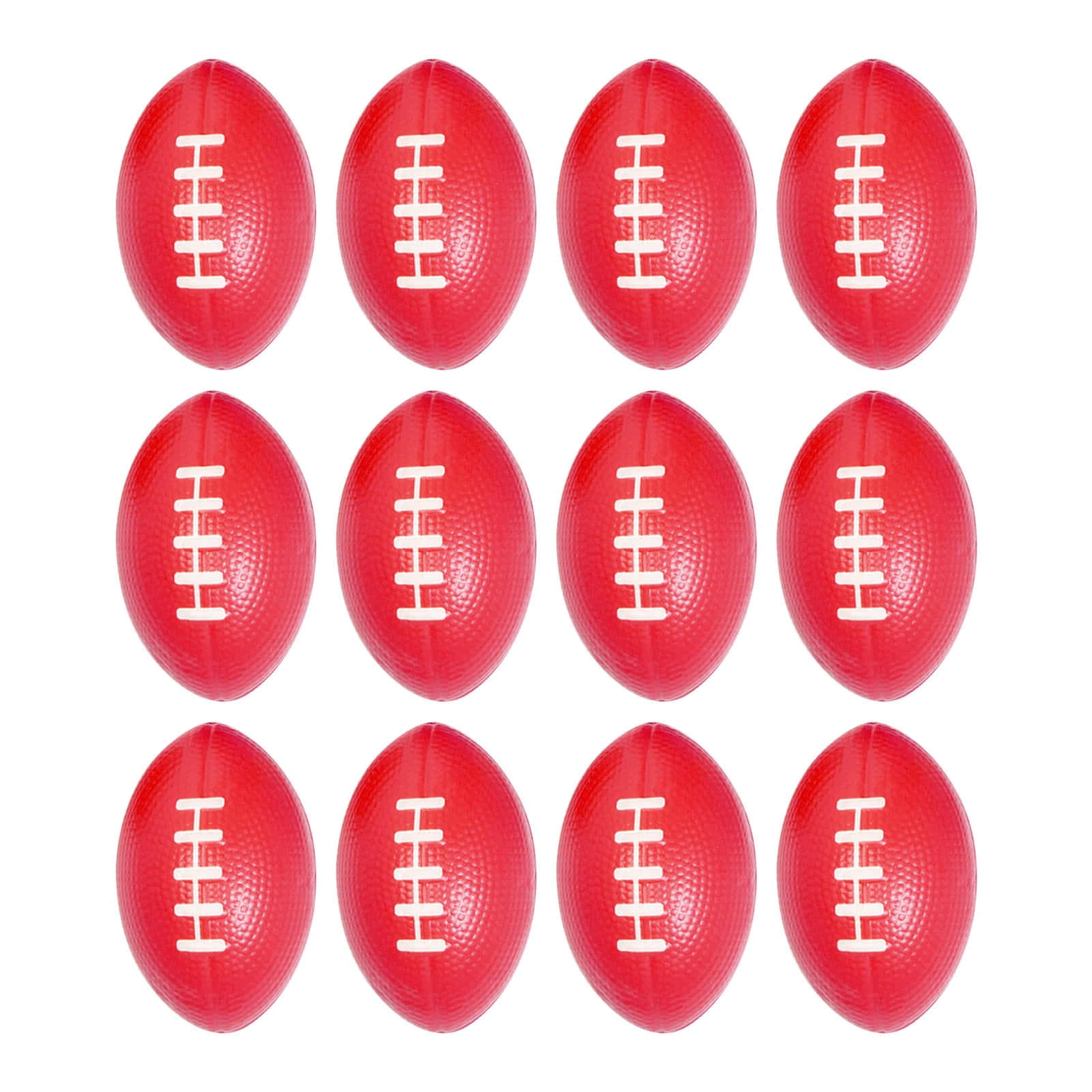 UDIYO 12Pcs Mini Football Stress Ball Anxiety Relief High Elasticity