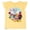 Garden Friends Yellow, variant on Little Girls' Short Sleeve Graphic T-Shirt Happy Build Pink