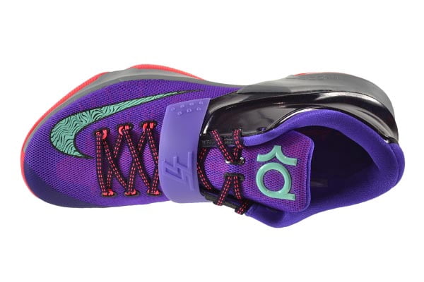 Nike KD VII 7 Men's Shoes Cave Purple/Bleached Turquoise-Hyper
