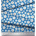 thumbnail image 3 of Soimoi Rayon Fabric Star & Cute Animals Kids Decor Fabric Printed Yard 42 Inch Wide, 3 of 3